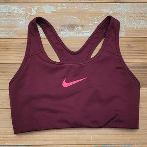 Nike Sports Bra- Burgundy/Small